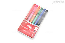 Pilot FriXion Fineliner Pen - Fine Point - 6 Color Set - PILOT SFFL-72F-6C Pilot FriXion Fineliner Pen - Fine Point - 6 Color Set - PILOT SFFL-72F-6C