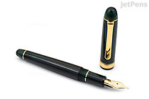 Platinum 3776 Century Fountain Pen - Laurel Green with Gold Trim - 14k Ultra Extra Fine - PLATINUM PNB-15000A 41-UEF Platinum 3776 Century Fountain Pen - Laurel Green with Gold Trim - 14k Ultra Extra Fine - PLATINUM PNB-15000A 41-UEF