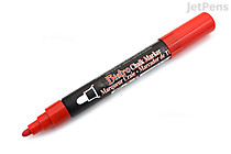 Marvy Uchida Bistro Chalk Marker - Medium Point - Red - MARVY 480-S #02 Marvy Uchida Bistro Chalk Marker - Medium Point - Red - MARVY 480-S #02
