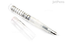 TWSBI GO Clear Fountain Pen - 1.1 mm Stub - TWSBI M7447350 TWSBI GO Clear Fountain Pen - 1.1 mm Stub - TWSBI M7447350
