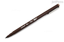 Marvy Le Pen Flex Brush Pen - Brown - MARVY 4800-#6 Marvy Le Pen Flex Brush Pen - Brown - MARVY 4800-#6