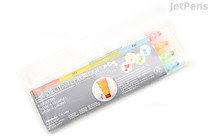 Kuretake ZIG Clean Color Dot Double-Sided Marker - 4 Color Set - KURETAKE TC-6100/4V Kuretake ZIG Clean Color Dot Double-Sided Marker - 4 Color Set - KURETAKE TC-6100/4V