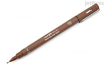 Uni Pin Pen - Pigment Ink - Size 05 - 0.5 mm - Sepia - UNI PIN 05-200 SEPIA Uni Pin Pen - Pigment Ink - Size 05 - 0.5 mm - Sepia - UNI PIN 05-200 SEPIA