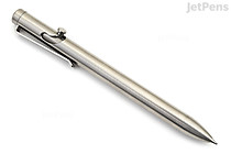 Tactile Turn Bolt Action Pen - Titanium - TACTILE TURN TT-5014 Tactile Turn Bolt Action Pen - Titanium - TACTILE TURN TT-5014
