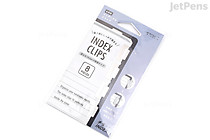 Midori Chiratto Index Clip - Silver - MIDORI 43229006 Midori Chiratto Index Clip - Silver - MIDORI 43229006