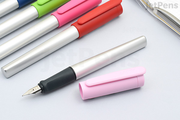 LAMY nexx Fountain Pen - Crimson - Left-Handed - LAMY L63CRLH LAMY nexx Fountain Pen - Crimson - Left-Handed - LAMY L63CRLH