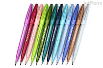 Pentel Fude Touch Brush Sign Pen - 2020 New Colors - 12 Color Bundle - PENTEL SES15C 2020 BUNDLE Pentel Fude Touch Brush Sign Pen - 2020 New Colors - 12 Color Bundle - PENTEL SES15C 2020 BUNDLE