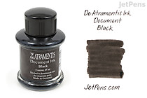 De Atramentis Document Black Ink - 45 ml Bottle - DE ATRAMENTIS 1080 De Atramentis Document Black Ink - 45 ml Bottle - DE ATRAMENTIS 1080