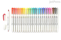 Zebra Mildliner Double-Sided Highlighter Brush - Brush / Extra Fine - 25 Color Bundle - JETPENS ZEBRA WFT8 25 BUNDLE Zebra Mildliner Double-Sided Highlighter Brush - Brush / Extra Fine - 25 Color Bundle - JETPENS ZEBRA WFT8 25 BUNDLE