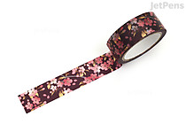 Kamiiso Kimono Beauty Washi Tape - Hana - Sakura (Cherry Blossom) - 15 mm x 7 m - KAMIISO GR-1013 Kamiiso Kimono Beauty Washi Tape - Hana - Sakura (Cherry Blossom) - 15 mm x 7 m - KAMIISO GR-1013